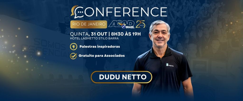 Dudu Netto: ACAD Conference é imperdível para quem é do mercado de fitness